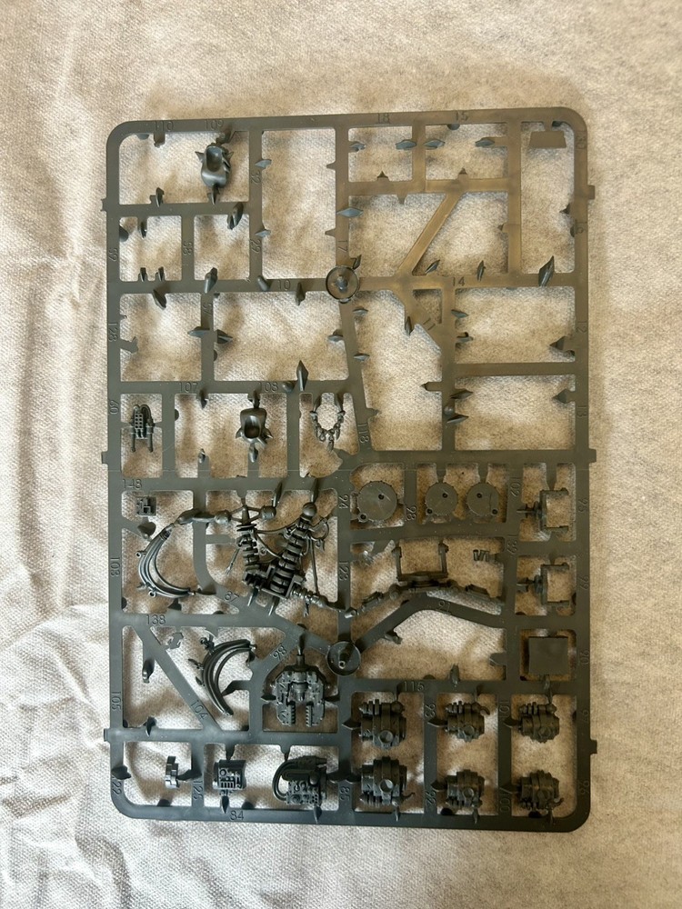 Warhammer 40K Mega knobs & forcefield Spares Bits x3 sprues