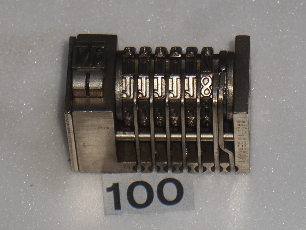LEIBINGER | letterpress Reverse numbering machine | 100