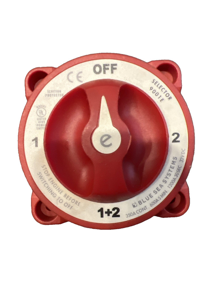 Blue Sea 9001e e-Series Battery Switch Selector [9001E]