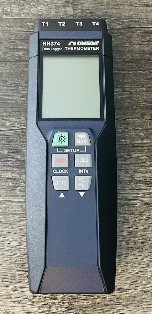 OMEGA ENGINEERING 4 Channel Type K Data Logger Therometer- Model HH374