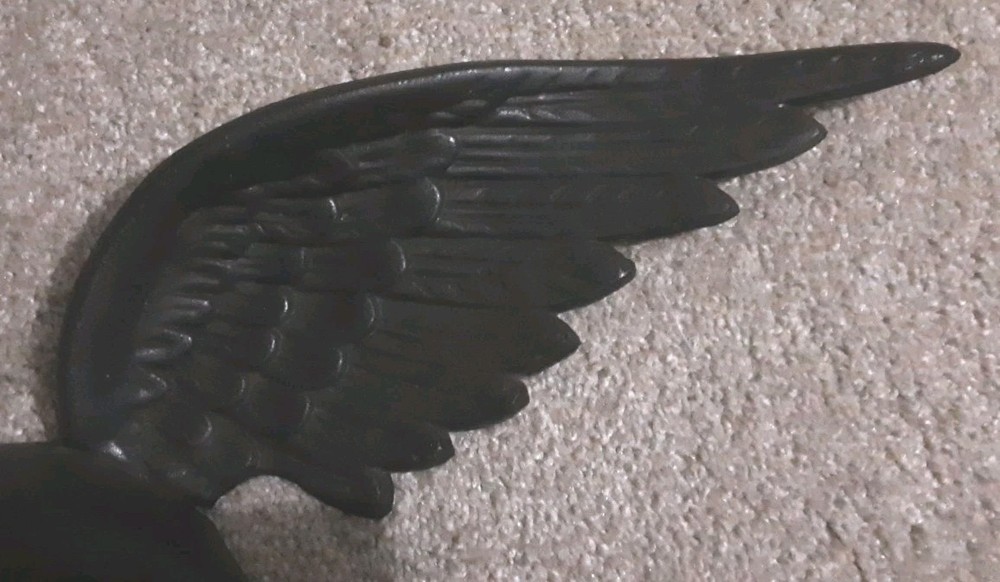 Vintage Cast Iron Eagle 24" × 9"