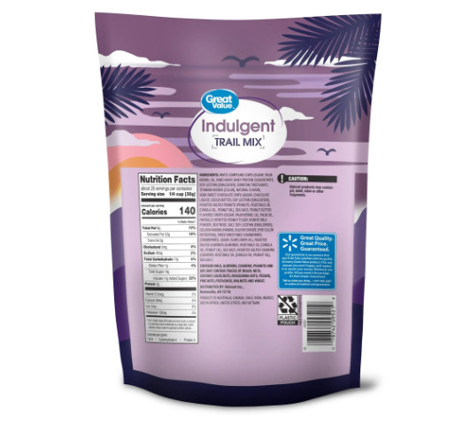 Great Value Indulgent Trail Mix, 26 oz