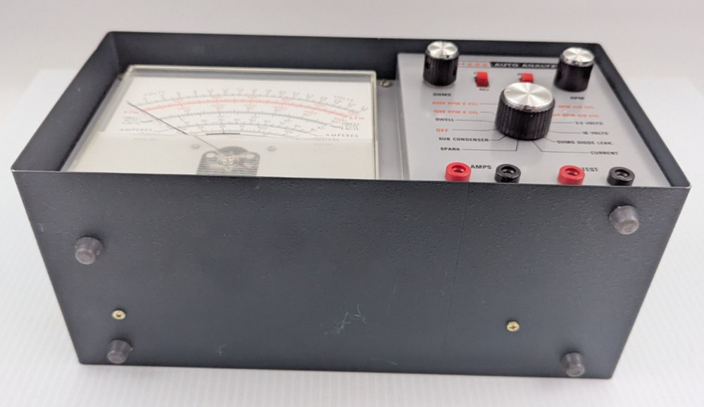 EICO Model 888 Auto Analyzer Engine Analyzer Meter Manual Untested As Is