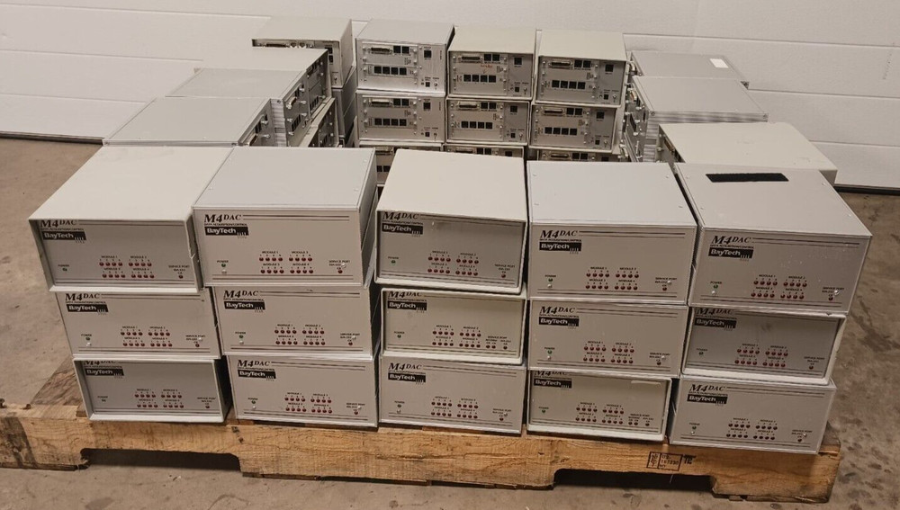 *LOT OF 45* BayTech Data Acquisition/Control M4 DAC