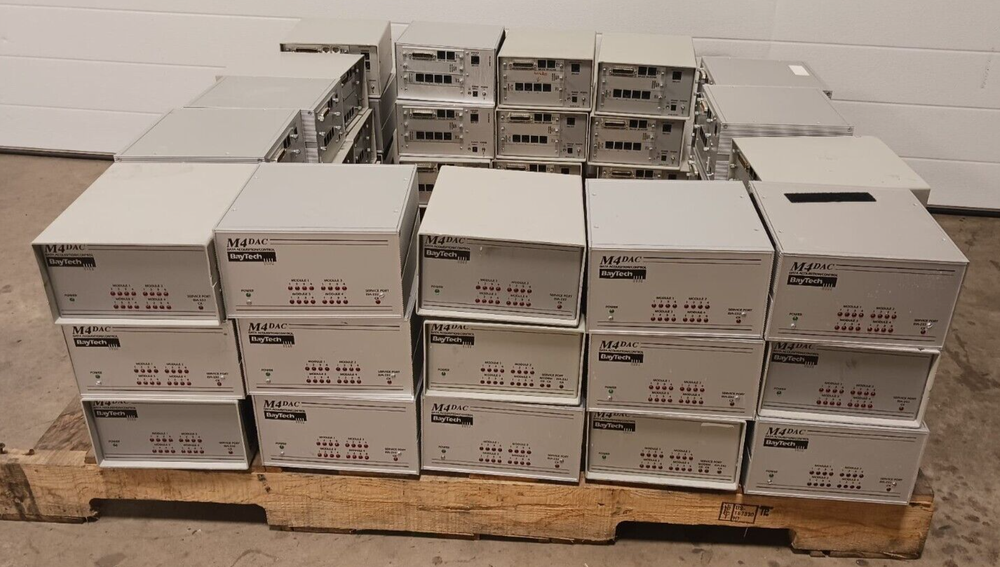 *LOT OF 45* BayTech Data Acquisition/Control M4 DAC