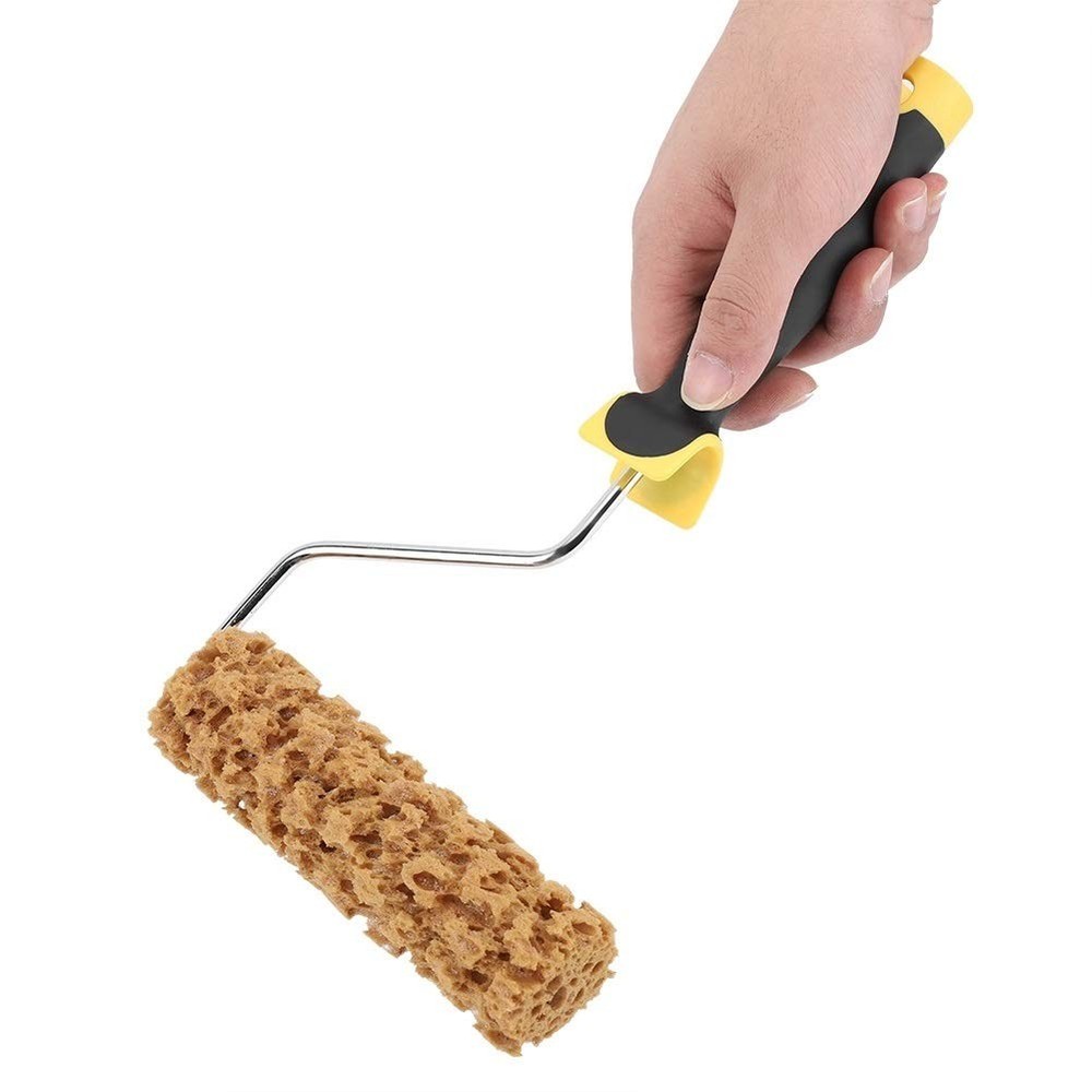 Texture Paint Rollers, 6" Texture Pattern Paint Roller Brush with Handle Deco...