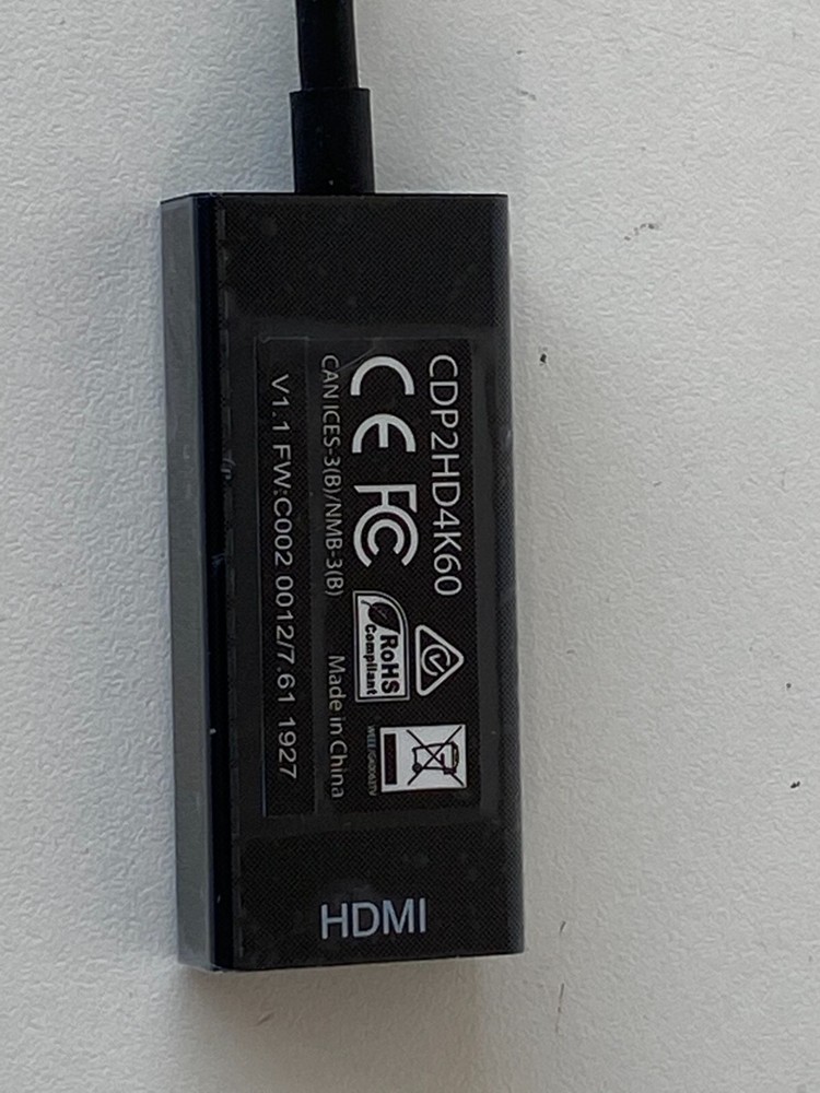 PP21: StarTech USB-C to HDMI Cable Adapter CDP2HD4K60