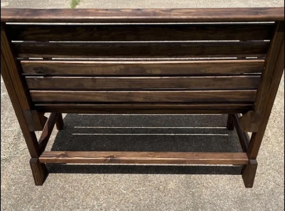 Custom Made Wooden Bench