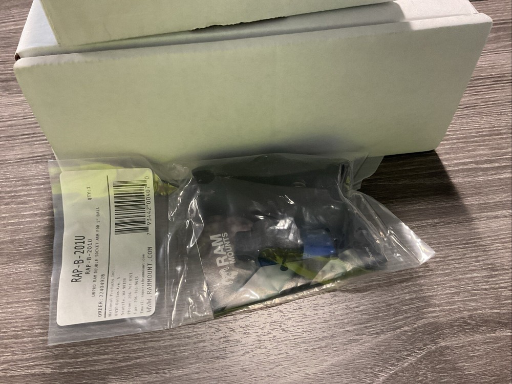 RAP-B-201U RAM Mount Composite Double Socket Arm - B Size Medium