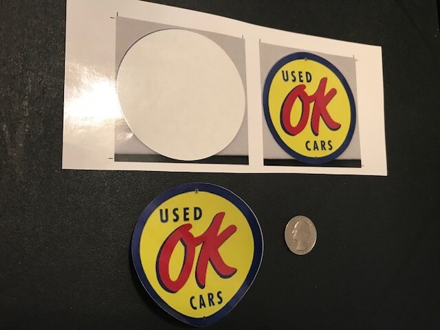 OK Used Car Decals PLUS... Keychain