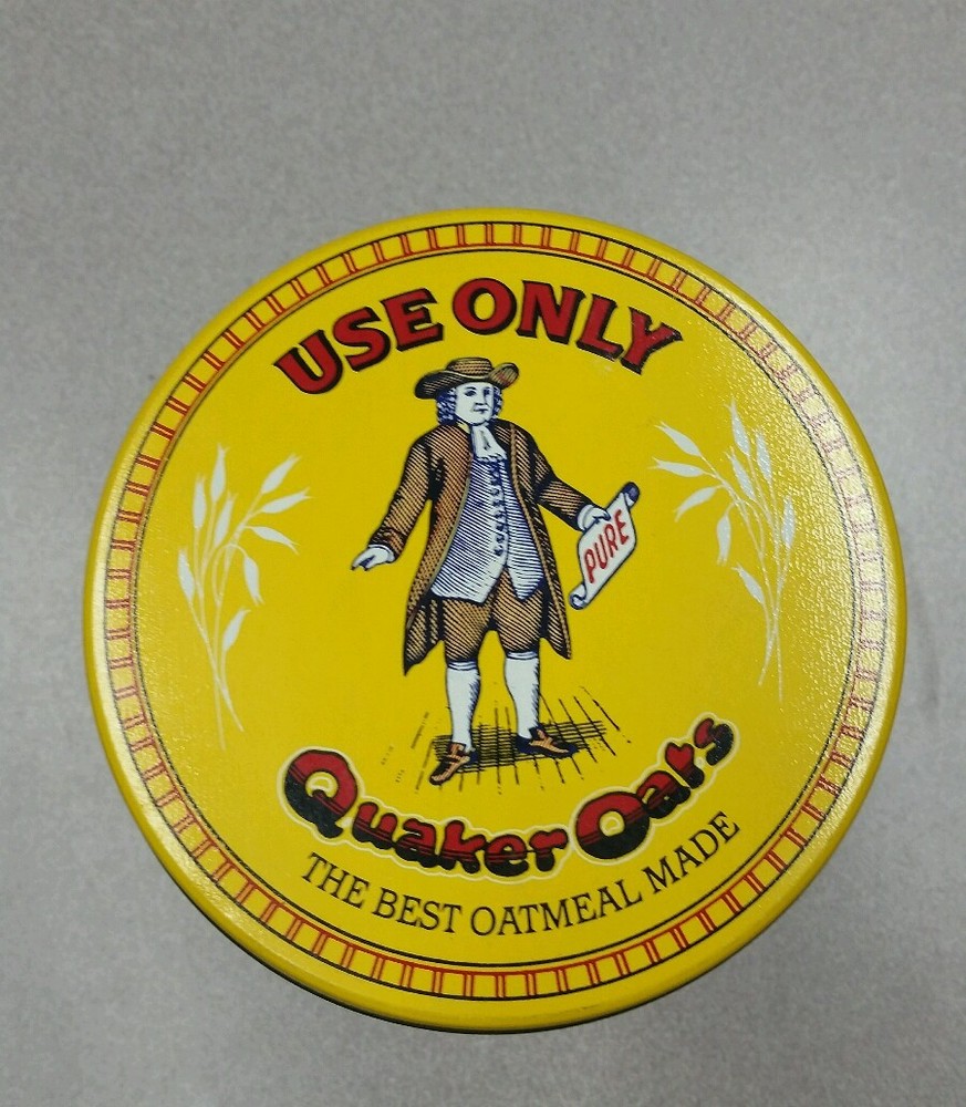 1984 Quaker Oats tin