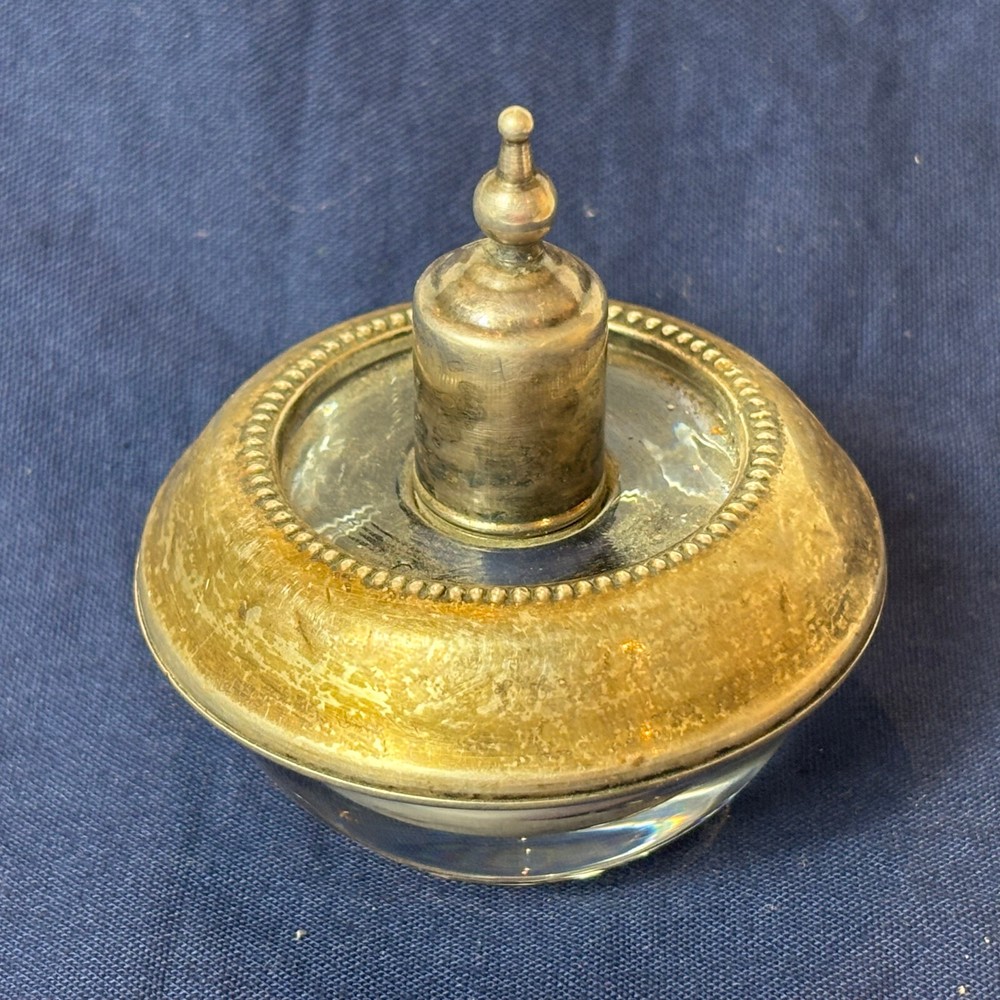 Frank M. Whiting Sterling Silver Hy-Glo Table Lighter