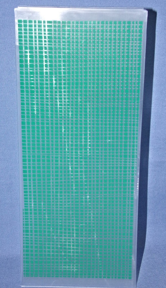 Diamond Press Slimline Embossing Folder Screen Texture Pattern Design All New