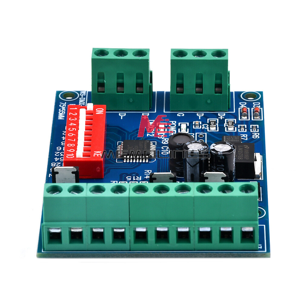 DMX512 Decoder 6CH Channel RGBW Controller led stage Dj lighting CMOS Output New