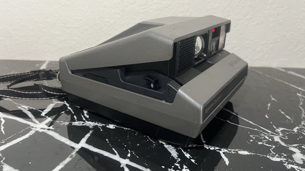 Vintage Polaroid Spectra System Instant Film Camera with Strap *Untested