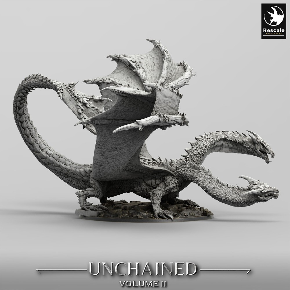 Dragon Bialmuth by Rescale Miniatures | D&D | DnD | Print on Demand