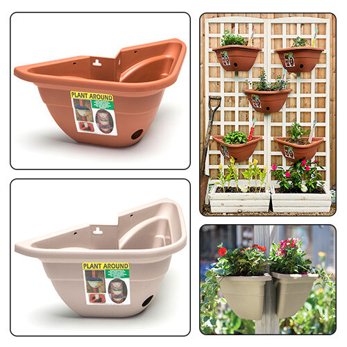 DeVault Enterprises Plant Around 2 Pack - Post or Corner Planter