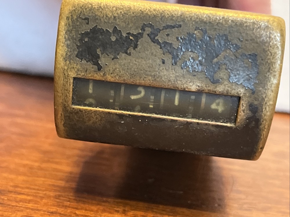 Operator / Test Position Time Clock - Vintage Western Electric Bell System