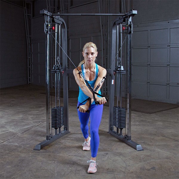 Body-Solid Powerline Functional Trainer Cable Machine, Dual 160lbs (PFT100)