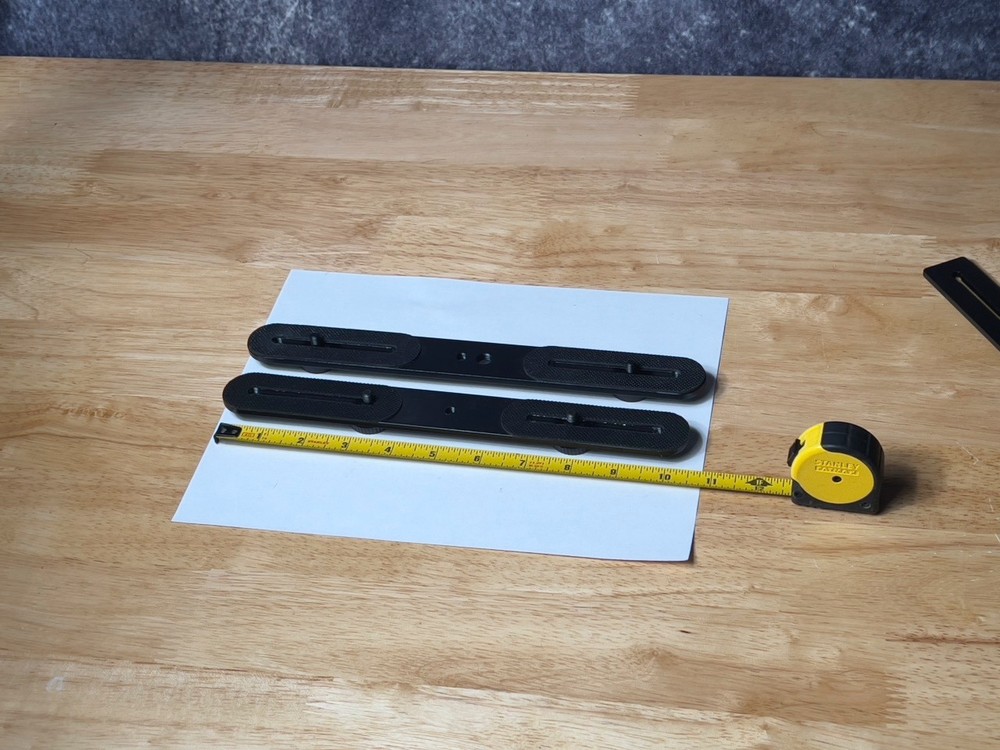 Dual Flash Brackets with 1/4 3/8 Threaded Mount - Approx. 11" - 2 Pieces