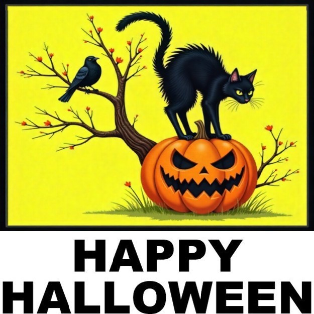 30 Custom Wicked Happy Halloween Personalized Address Labels