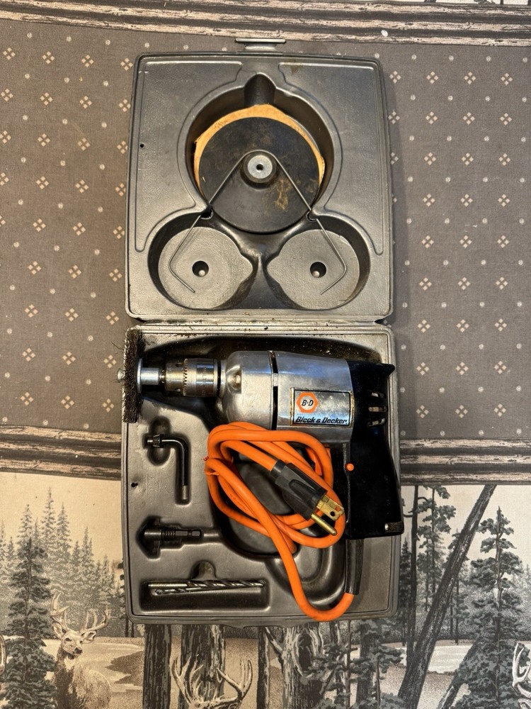 TESTED Black & Decker 3/8” Deluxe Variable Speed Drill Control  Type A