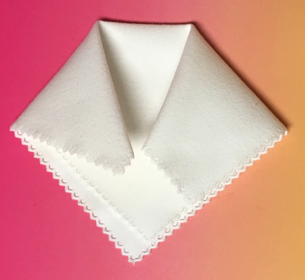 6pc RED WHITE BLUE MICROFIBER CLEANING CLOTH AptTo iPhone Android Screen glasses