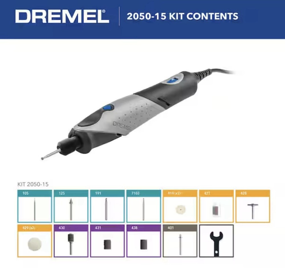 Dremel Stylo+ Corded Versatile Craft Tool Kit - 15 Piece