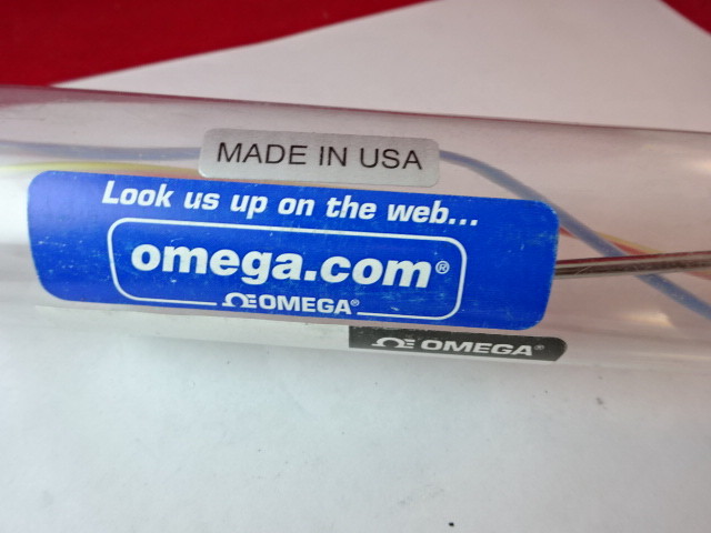 OMEGA ENGINEERING THERMOCOUPLE K TRP-K TEMPERATURE SENSOR AS IS #50