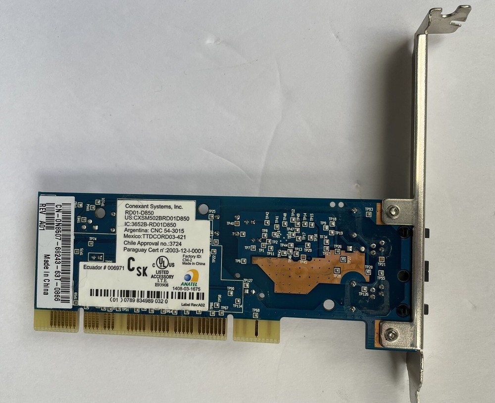 Conexant RD01-D850 RD010-D850 56 Mbps Modem