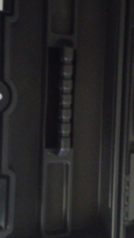 Tool Bench 16IN. Plastic Tool Box Black/Orange Handle Interior Organizer Tray