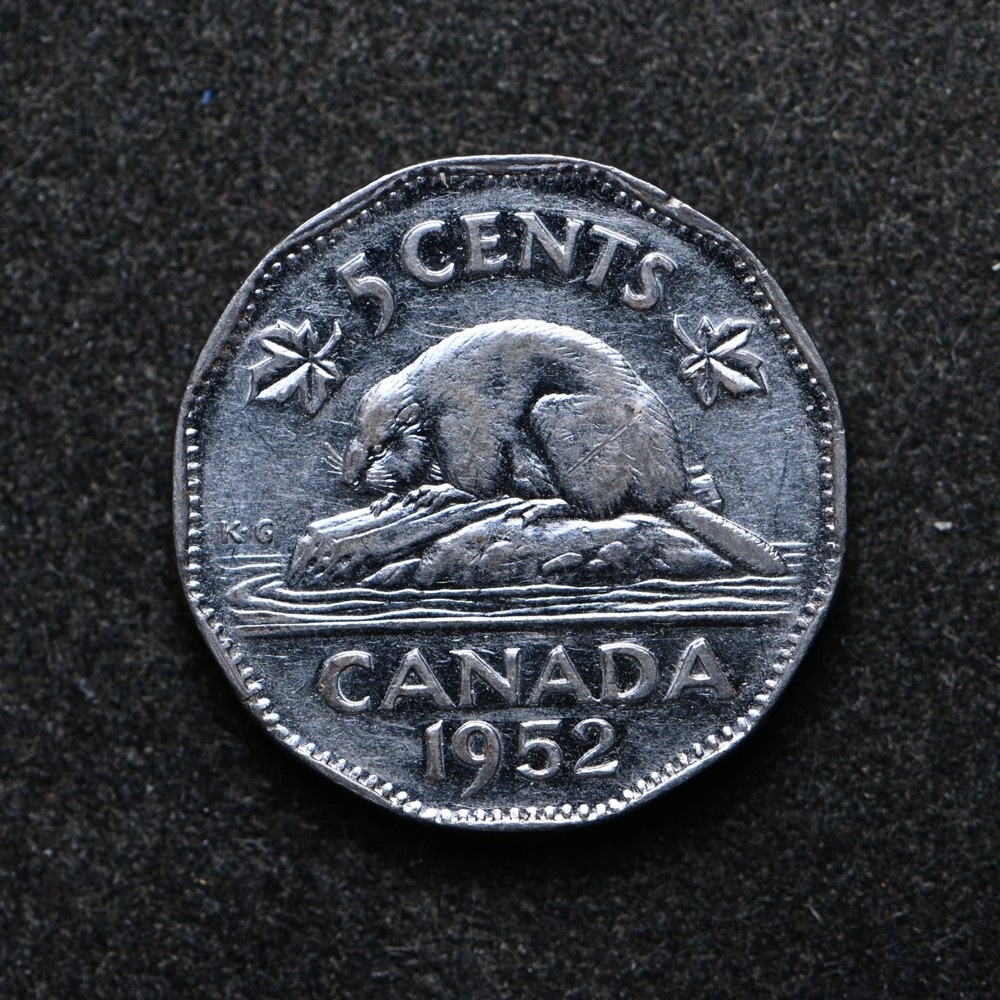 1952 Canada Five Cents (bb18938)