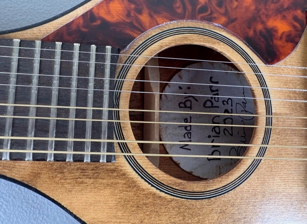Custom-Built Flat-Back Mandolin with Case