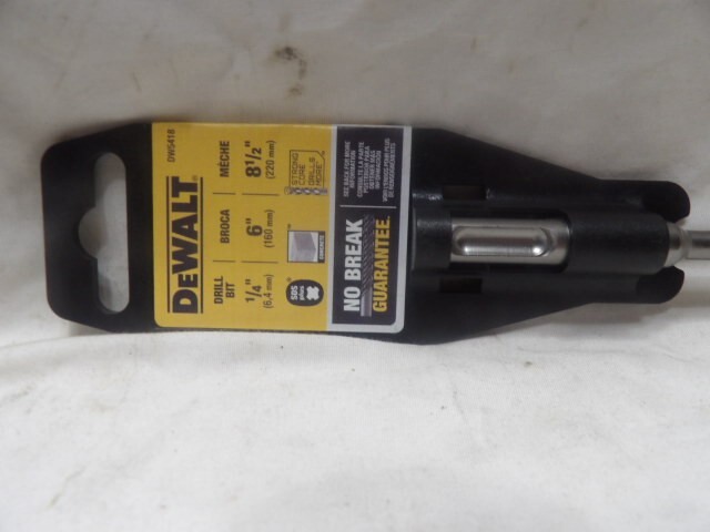 Dewalt 1/4" Drill Bit DW5418 SDS Plus