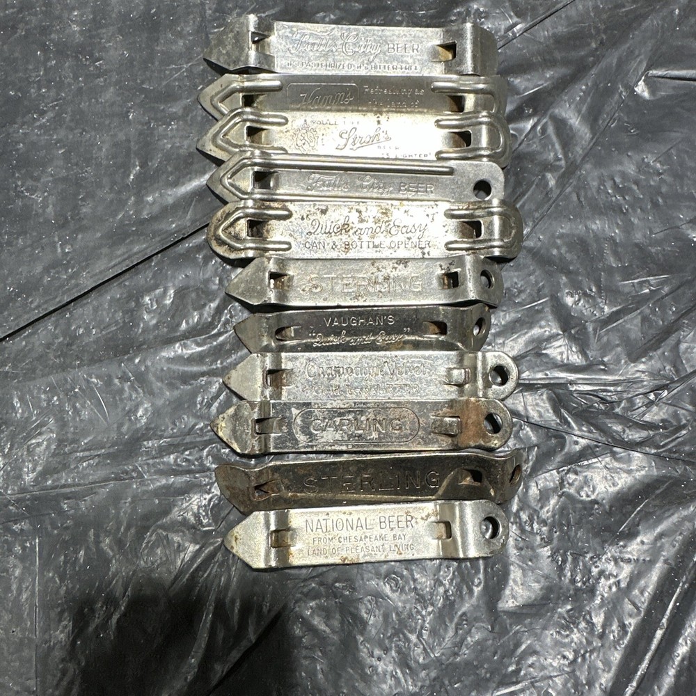 vintage beer bottle/can openers