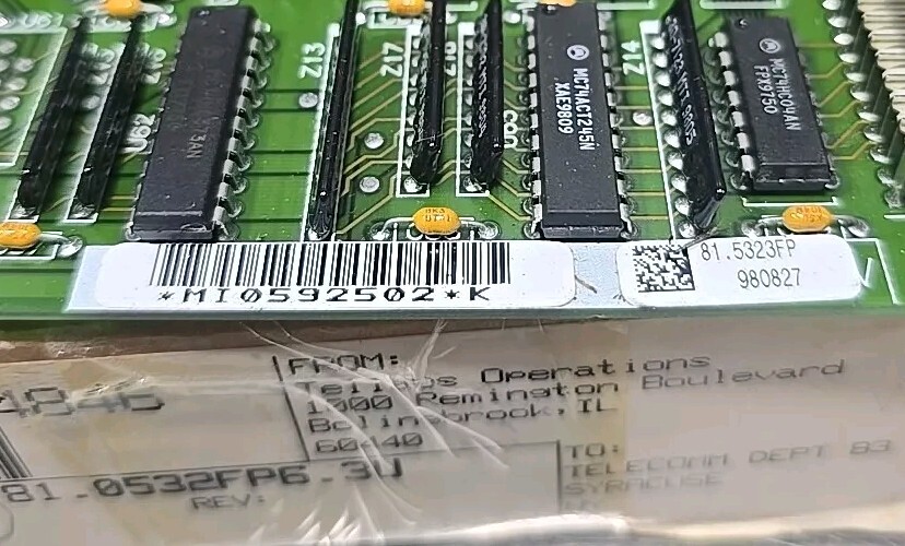 TELLABS 5323FP FEATURE PACKAGE MODULE 81.5323FP