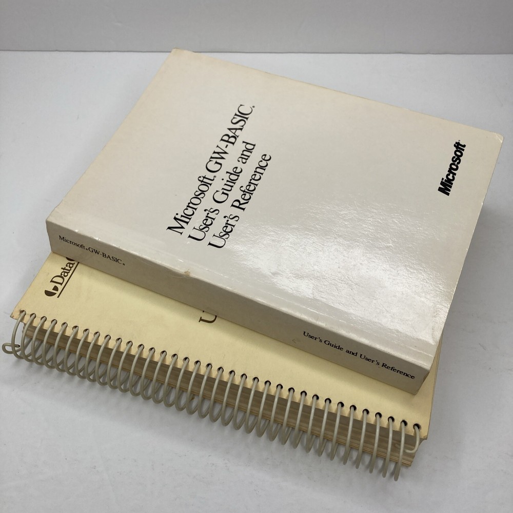 Microsoft GW-Basic User's Guide *PLUS* Using MS-DOS (Rev 3)