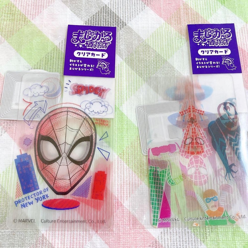 Magic! Department Store Sticker Clear Card MARVEL Avengers