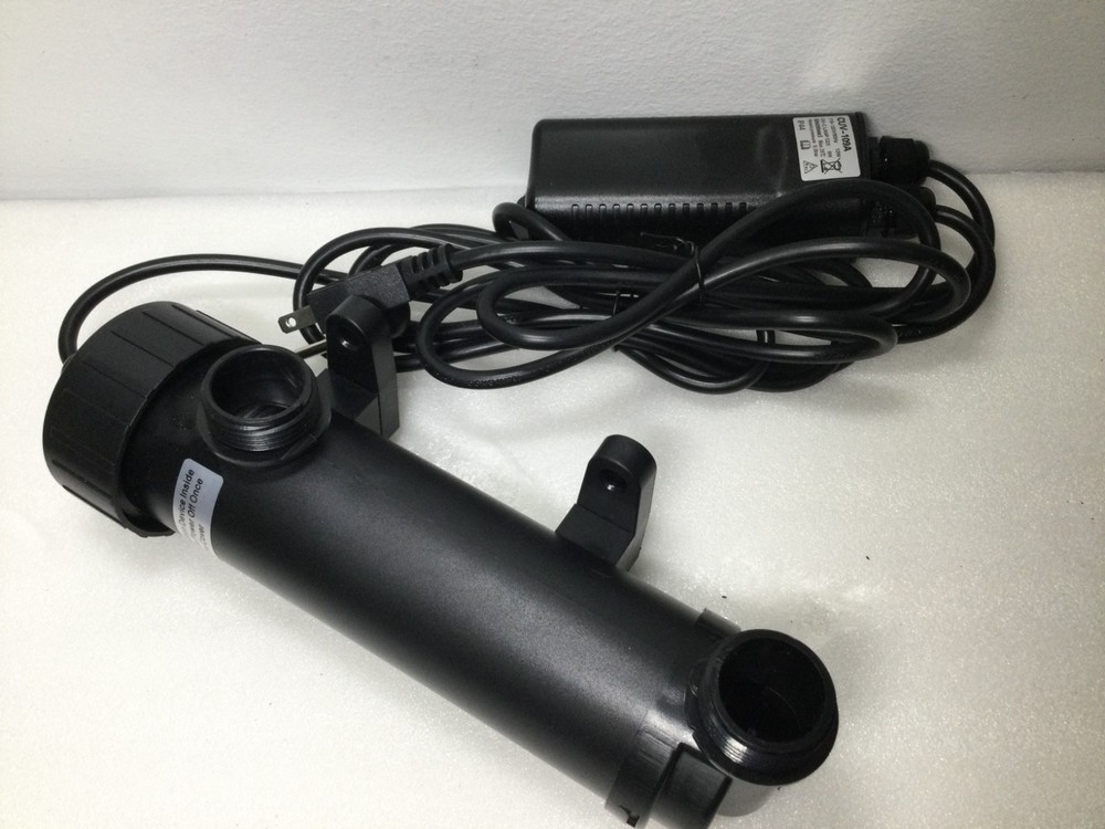 12W UV Ultraviolet Lamp 11" Algae Bacteria Clarifier Filter For Aquarium Pond