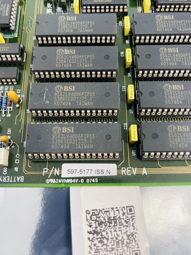 Electrox SCRIBA Laser Marker PCB 597-5177 ISS N Rev A