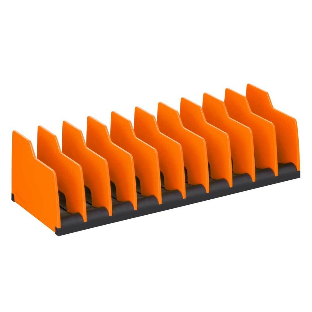 Ernst 5502 Plier Pro 10-Plier Tool Organizer ORANGE