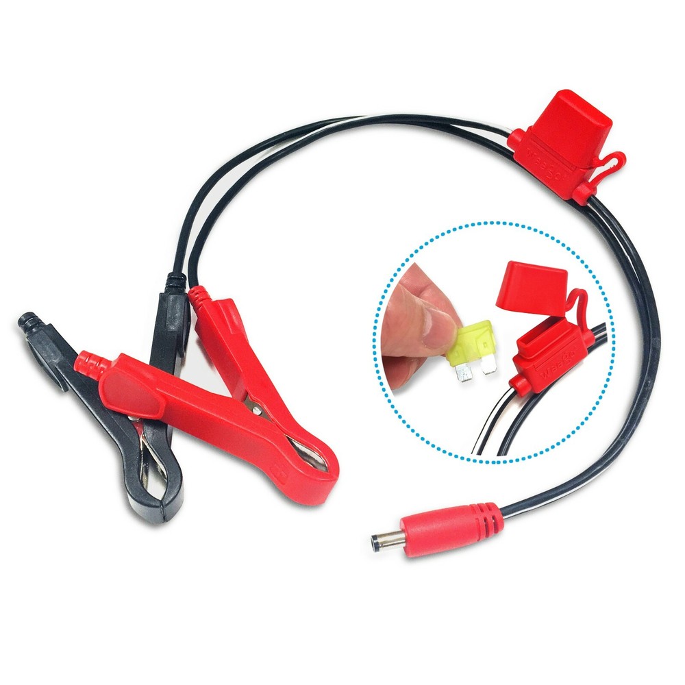 Weego 12V Mini Clamps DC Adapter