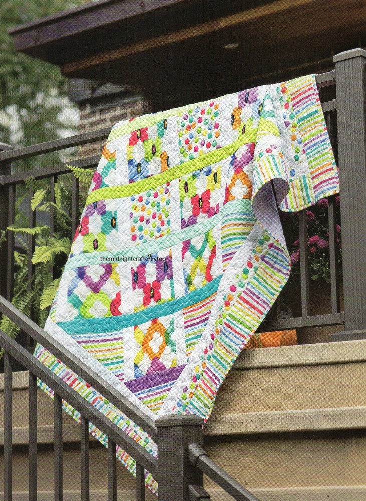 Pop Of Color Quilt Pattern Pieced SS