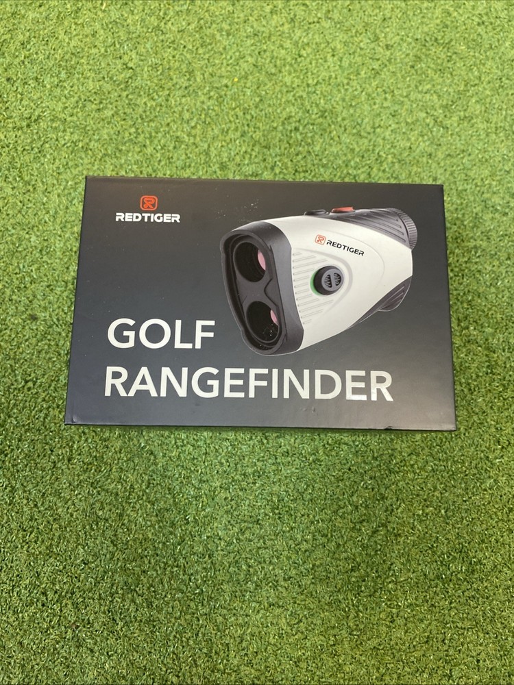 Red Tiger Golf Rangefinder New With Case + Box