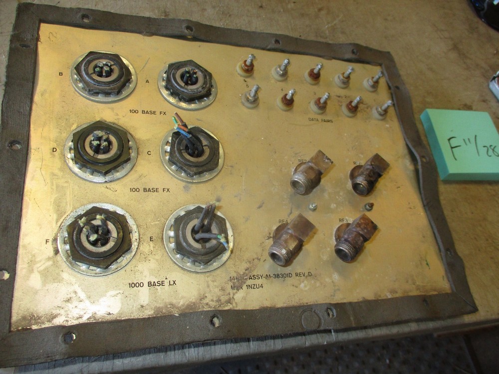 Used Commo Panel for RF/BASE FX/LX, for HMMWV Commo Shelter