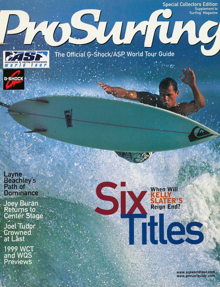 Surf magazine "ProSurfing" Spring 1999