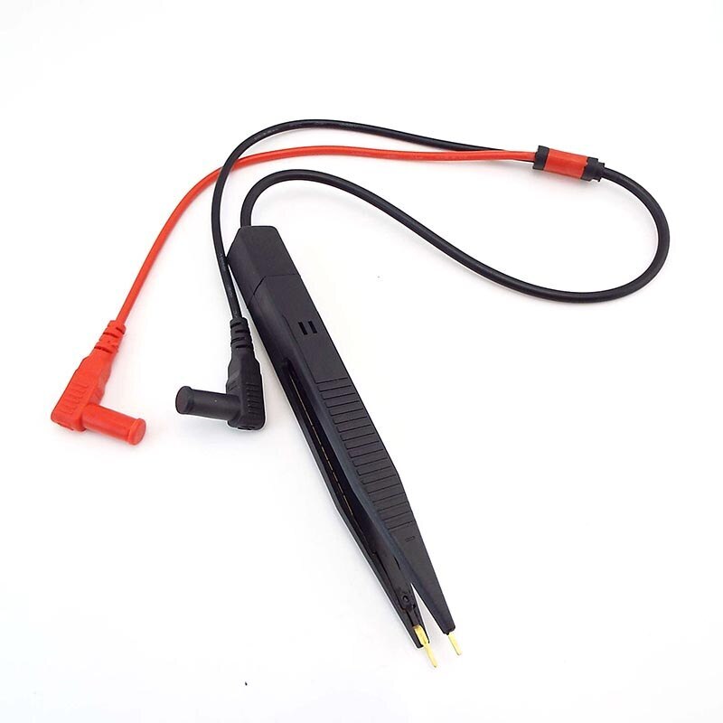 Multimeter Test Tweezer Cable SMD IC Test Lead Clip Pen for Electrical Testing