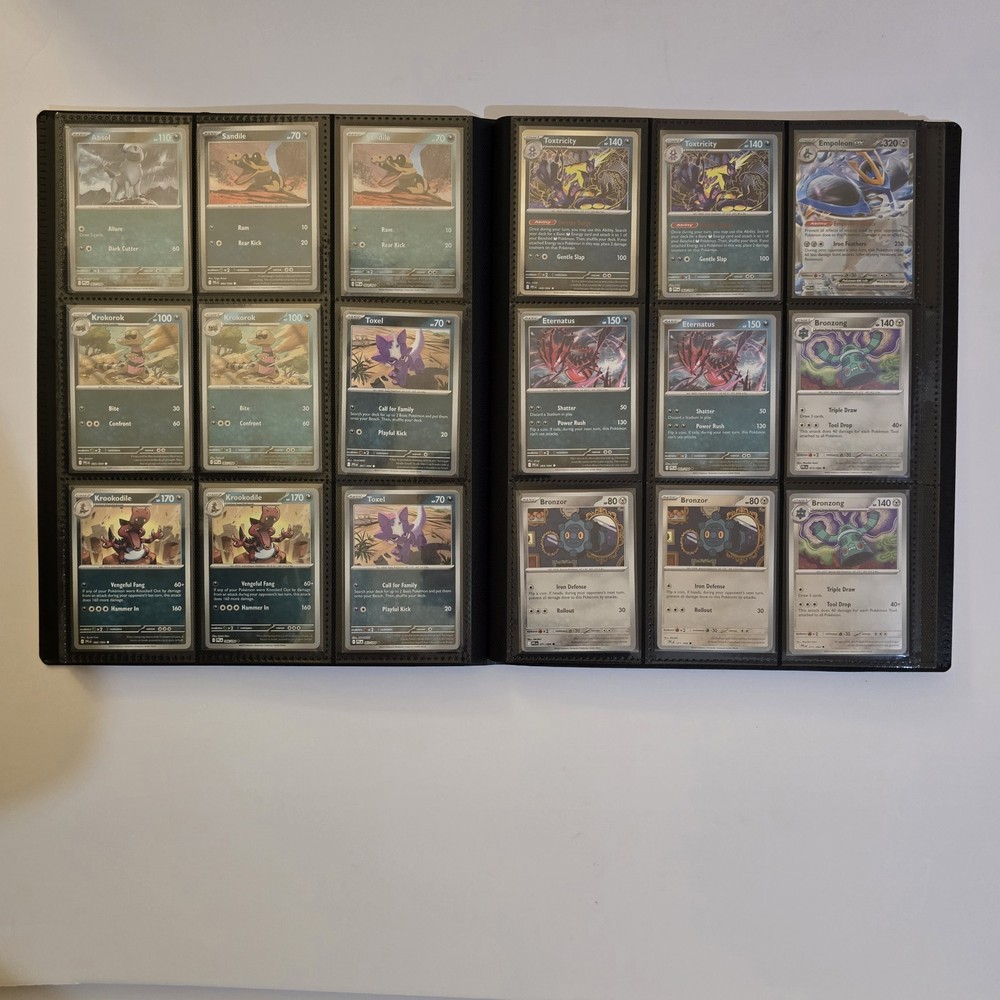 Phantasmal Flames 100% Complete Master Base Set w/ Binder to complete