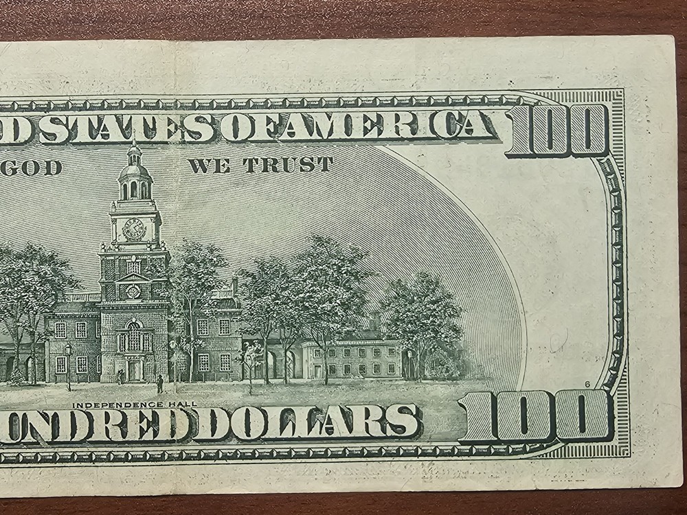 🔥 Error- Major Misalign Cut 1999 $100 AU Federal Reserve Note🔥