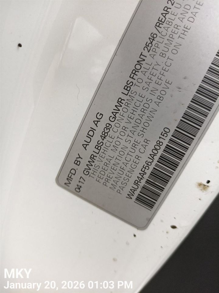 CONTROL PANEL OEM 18-19 S5 AUDI 1YR WRNTY